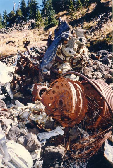 B-24 Liberator 42-50890 Crash On Humphreys Peak, San Francisco Peaks ...